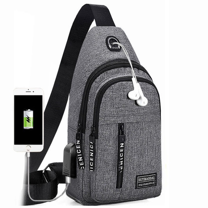 GRAY WITH CHARGE INTERFACE USB
